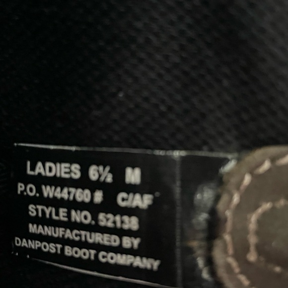 LAREDO Womens Tan Brown Teal Flower Cut Out Leather Western Cowgirl Boots Sz 6.5 - Picture 12 of 15